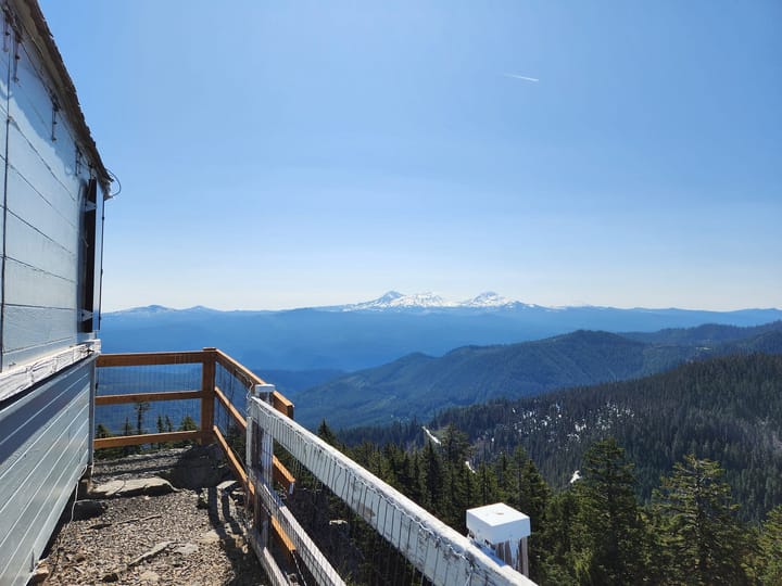 Atop a Mountain, Looking Out