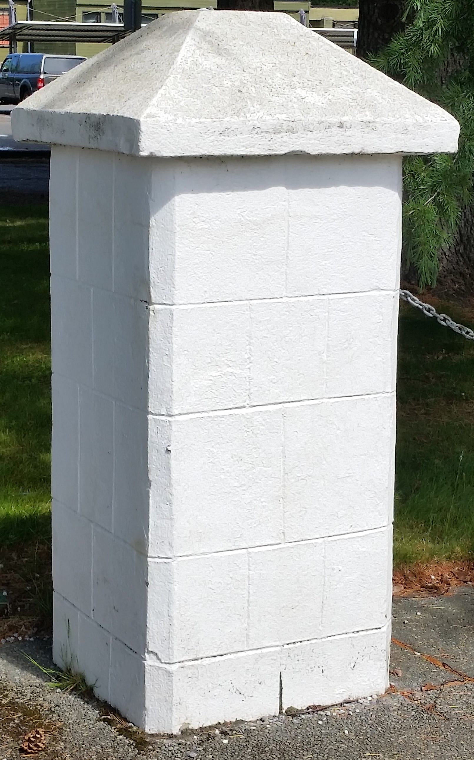 Gate Post from Military Camp